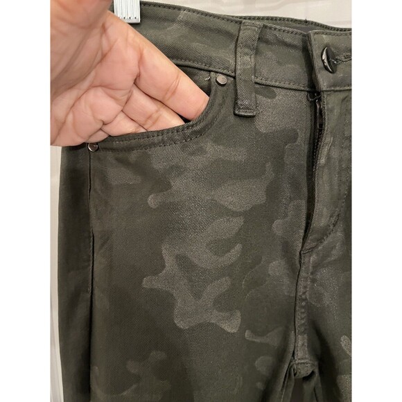 Joe’s Jeans Coated Camo The Icon Mid-Rise Skinny Ankle Jeans Women Size 25 - Picture 11 of 16
